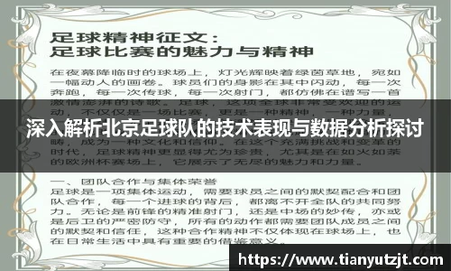 深入解析北京足球队的技术表现与数据分析探讨