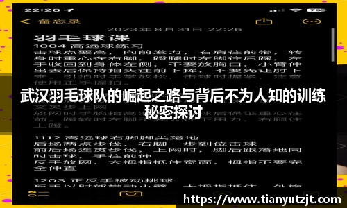 武汉羽毛球队的崛起之路与背后不为人知的训练秘密探讨